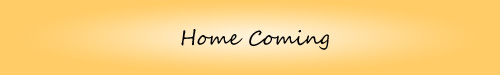 Home Coming - Welcome to my Counseling Practice
